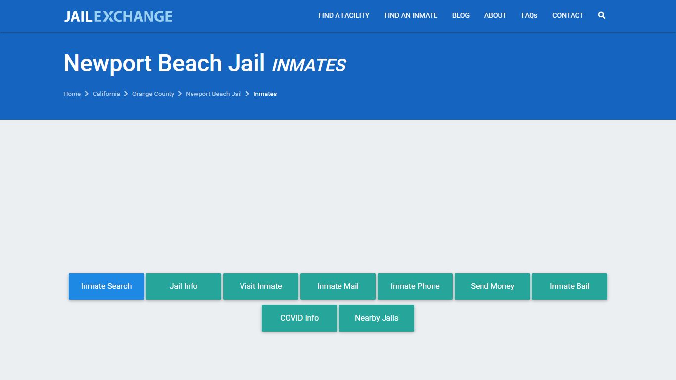 Newport Beach Jail Inmates - JAIL EXCHANGE